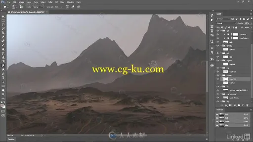 影视级环境数字绘景大师级训练视频教程 Matte Painting Environments for Film的图片1