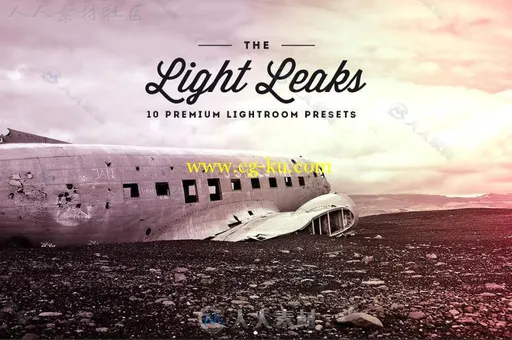 照片调色漏光效果Lightroom预设的图片1