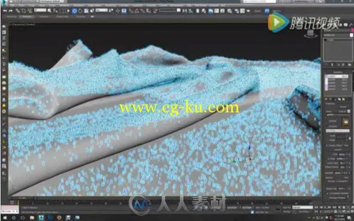 3ds Max中利用Forest pack 制作一个超写实布料教程的图片3