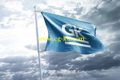 39款3D旗帜展示PSD模板合辑3D Flag`s Bundle Mock-up的图片1