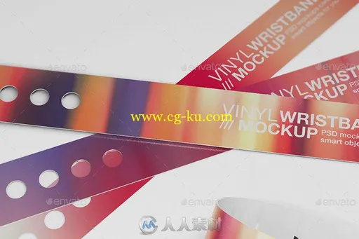 炫彩腕带展示PSD模板vinyl-wristbands-mockup-18302015的图片12