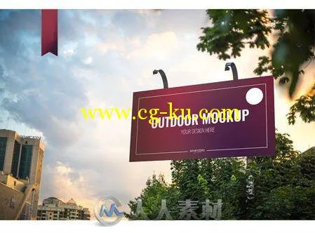 3款户外广告牌展示PSD模板3.Outdoor.PSD.Mockups.081116的图片1