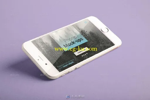 白色4.7寸iphone展示PSD模板iphone-mock-up-brending-templates-15696640的图片6