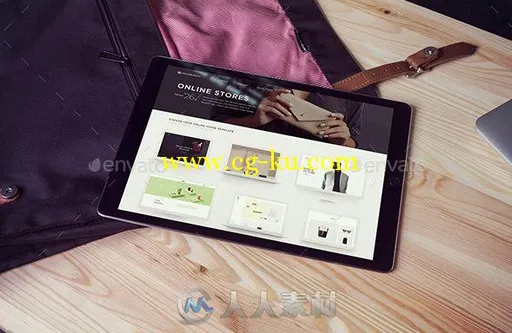 9.7寸IPADPRO使用场景展示PSD模板ipad-pro-mockups-v1的图片1