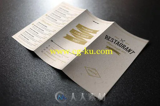 32款外国餐厅菜单展示合金包AI模板Food Menus Megabundle的图片1