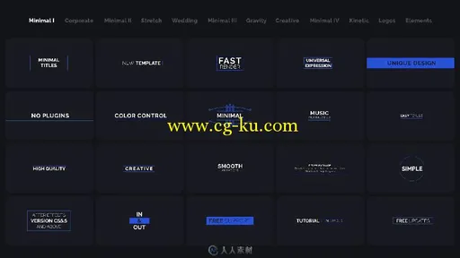 270个超棒的标题动画AE模板 Videohive 270 Titles Pack 19035013的图片1