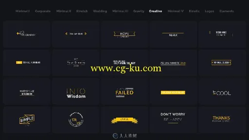 270个超棒的标题动画AE模板 Videohive 270 Titles Pack 19035013的图片6