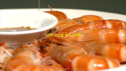 美食鸡红烧鱼视频素材的图片1