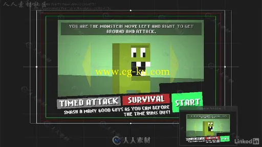 2D游戏设计与开发基础训练视频教程 2D Game Design and Development Essential Tra...的图片3