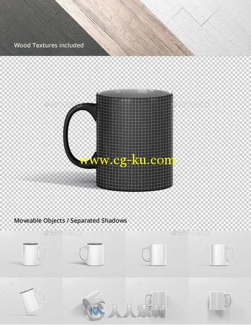 黑色马克杯展示PSD模板18600417-mug-mockup的图片2