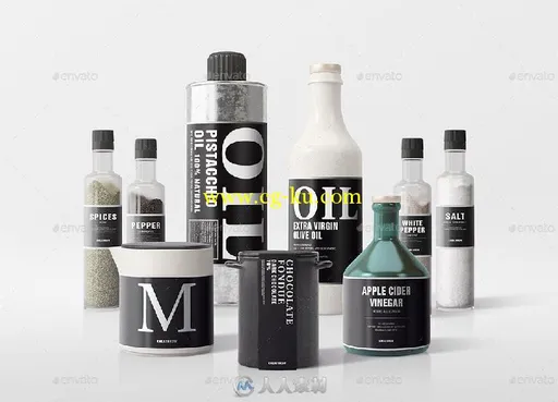 调料瓶组包装展示第二版的图片1