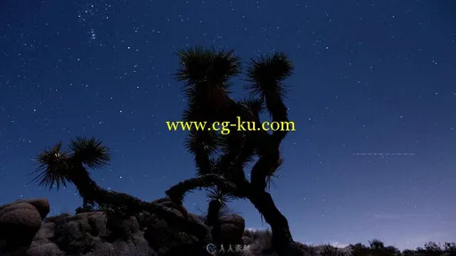 延时星轨实拍视频素材的图片1