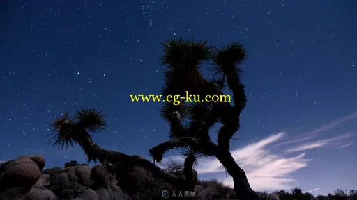 延时星轨实拍视频素材的图片2