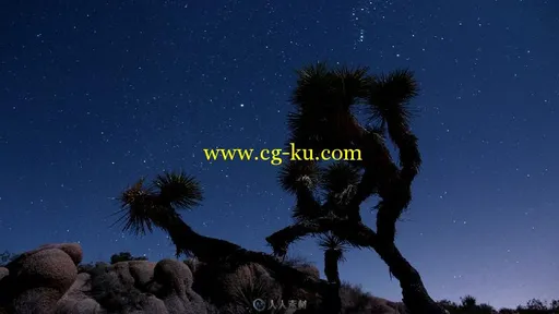 延时星轨实拍视频素材的图片3