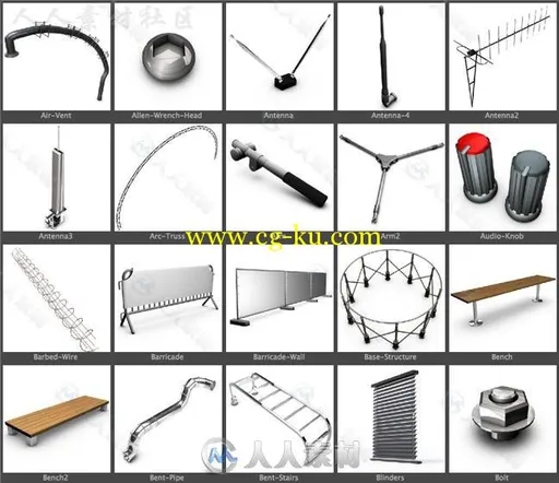 260组实用C4D工具包合辑 THE PIXEL LAB DESIGNERS PACK的图片9