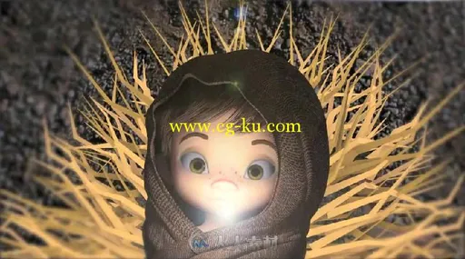 惹人喜爱的婴孩耶稣圣诞节动画AE模板 Videohive Christmas 13558162的图片3