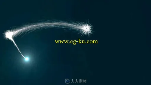 舞台晚会演出美轮美奂粒子运动视频素材的图片1