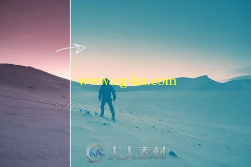 50款双色调照片调色PS动作的图片4