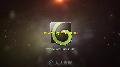 大气震撼的粒子飞射标志显示LOGO演绎AE模板 Videohive Space Logo 19139426的图片3