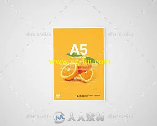 A5水果宣传海波PSD模板的图片3