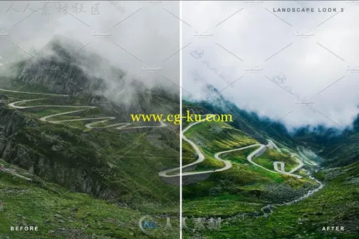 25种精心制作的冒险和景观Lightroom预设的图片2