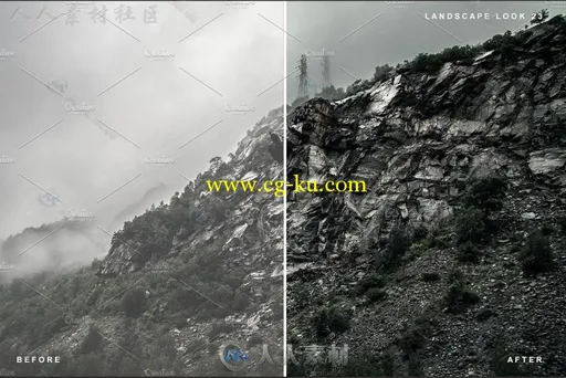 25种精心制作的冒险和景观Lightroom预设的图片3