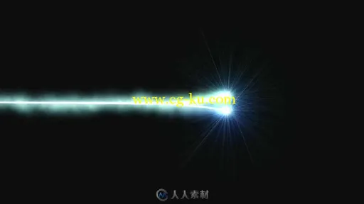 2条光线互相缠绕视频素材的图片1