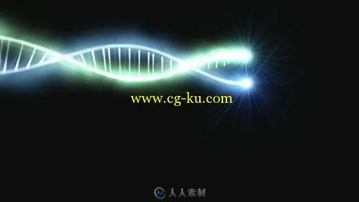 2条光线互相缠绕视频素材的图片3