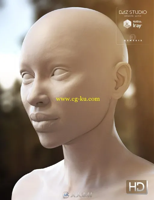 女性高清全身形状3D模型合辑的图片1