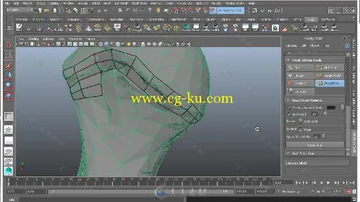 Maya肌肉与骨骼大师级训练视频教程 CGCIRCUIT SKINING WITH NCLOTH PART I的图片6