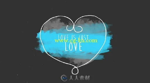 创意卡通效果情人节浪漫幻灯片相册动画AE模板Videohive Valentine Love Slideshow...的图片5