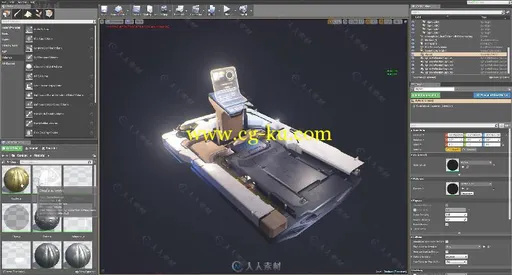 3dsMax科幻穿梭机建模与纹理制作视频教程 GUMROAD ADVANCED TILING TECHNIQUES FOR...的图片10