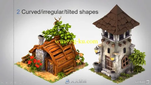 3dsMax电影游戏风格化环境场景动画视频教程 3ds Max Stylized Environment for Ani...的图片3