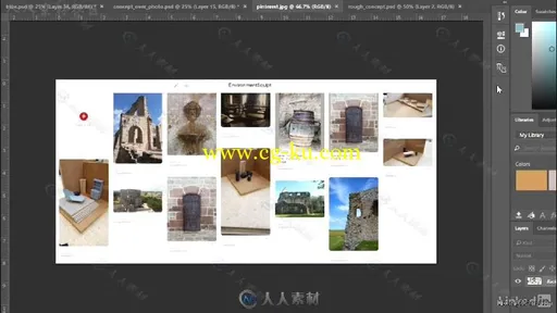 ZBrush游戏环境雕刻实例训练视频教程 Sculpt a Game Environment的图片2