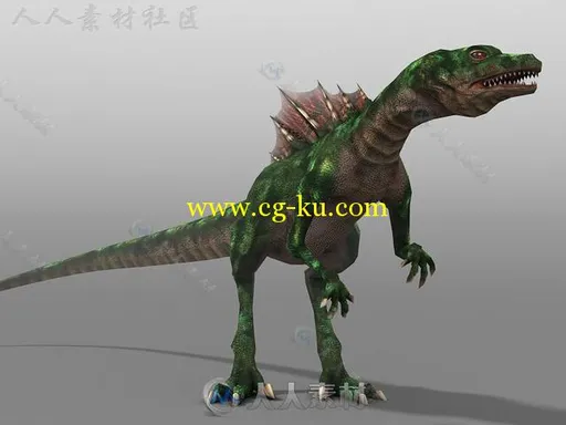 恐龙猛禽生物角色3D模型Unity游戏素材资源的图片1