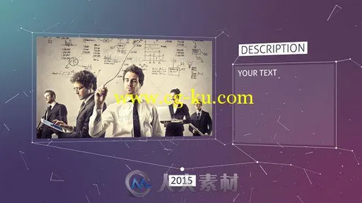 创意企业历史时间轴照片事件展示幻灯片AE模板 Videohive Corporate Timeline 1924...的图片1