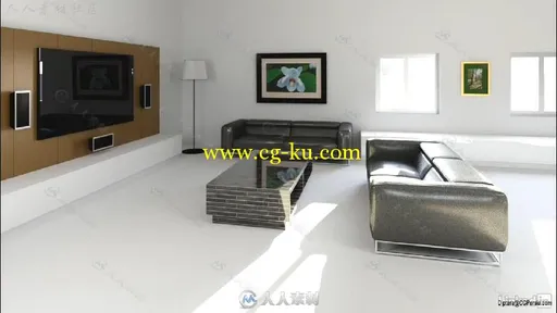 3dsMax高级灯光照明技术训练视频教程 3ds Max Advanced Lighting的图片1