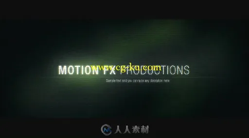 炫酷史诗科技故障幻灯片动作电影预告片AE模板 Videohive Action Trailer 4 12644712的图片2