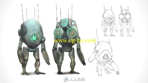 游戏概念艺术绘画训练视频教程 CTRL+PAINT CONCEPT ART STARTER KIT的图片22