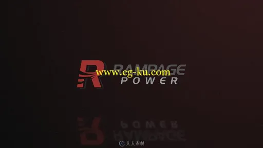 酷炫史诗能量粒子条纹发光标志显示Logo演绎AE模板Videohive Energetic Particle R的图片5