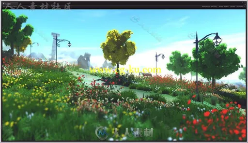 幻想美丽的世界环境3D模型Unity游戏素材资源的图片6