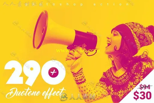 290组时尚个性色调调色特效PS动作的图片1