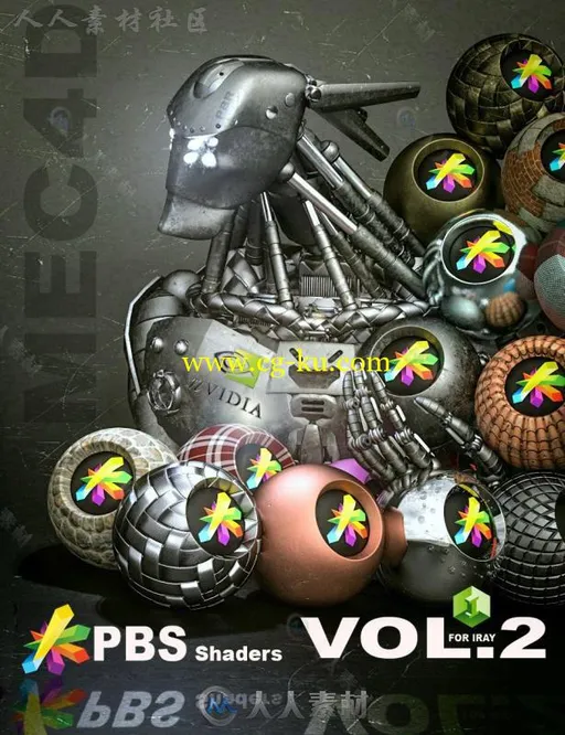 440个独特强大的PBR着色器合辑的图片1