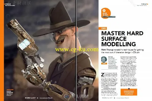 3D世界艺术杂志2017年4月刊 3D WORLD APRIL 2017的图片3
