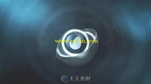 炫酷科技钢铁圆球转动标志显示Logo演绎AE模板 Videohive Power Logo Reveal 19279697的图片2