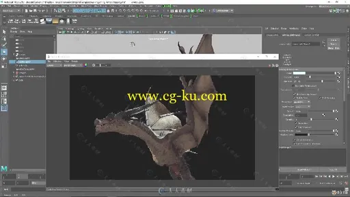 Maya神话巨龙姿势绑定控制动画大师级视频教程 MACKLEYSTUDIOS AUTODESK MAYA MYTHI的图片9