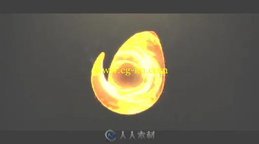 炫酷霸气火焰描边火漩涡标志展示Logo演绎AE模板Videohive Fire Vortex Logo 19438的图片2