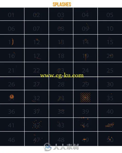 150种动态炫酷运动元素文字标题动画AE模板Videohive Motion Design Package 19498的图片3