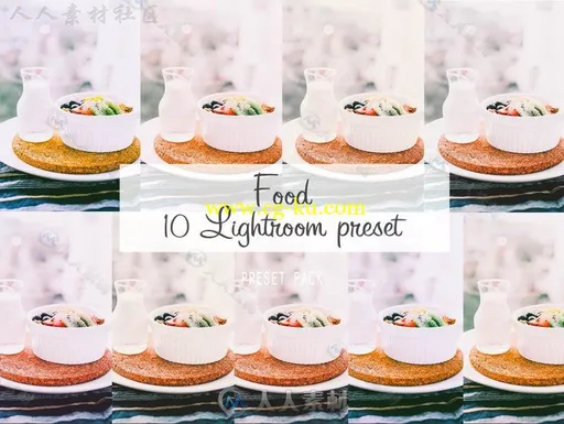 10款现代食物Lightroom预设的图片2