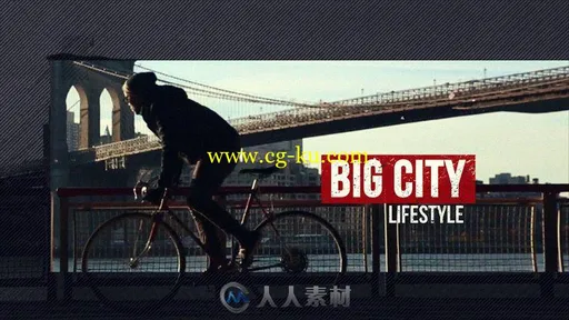 炫酷多画面分割动感照片展示城市宣传片AE模板Videohive Dynamic Urban Opener 171的图片1